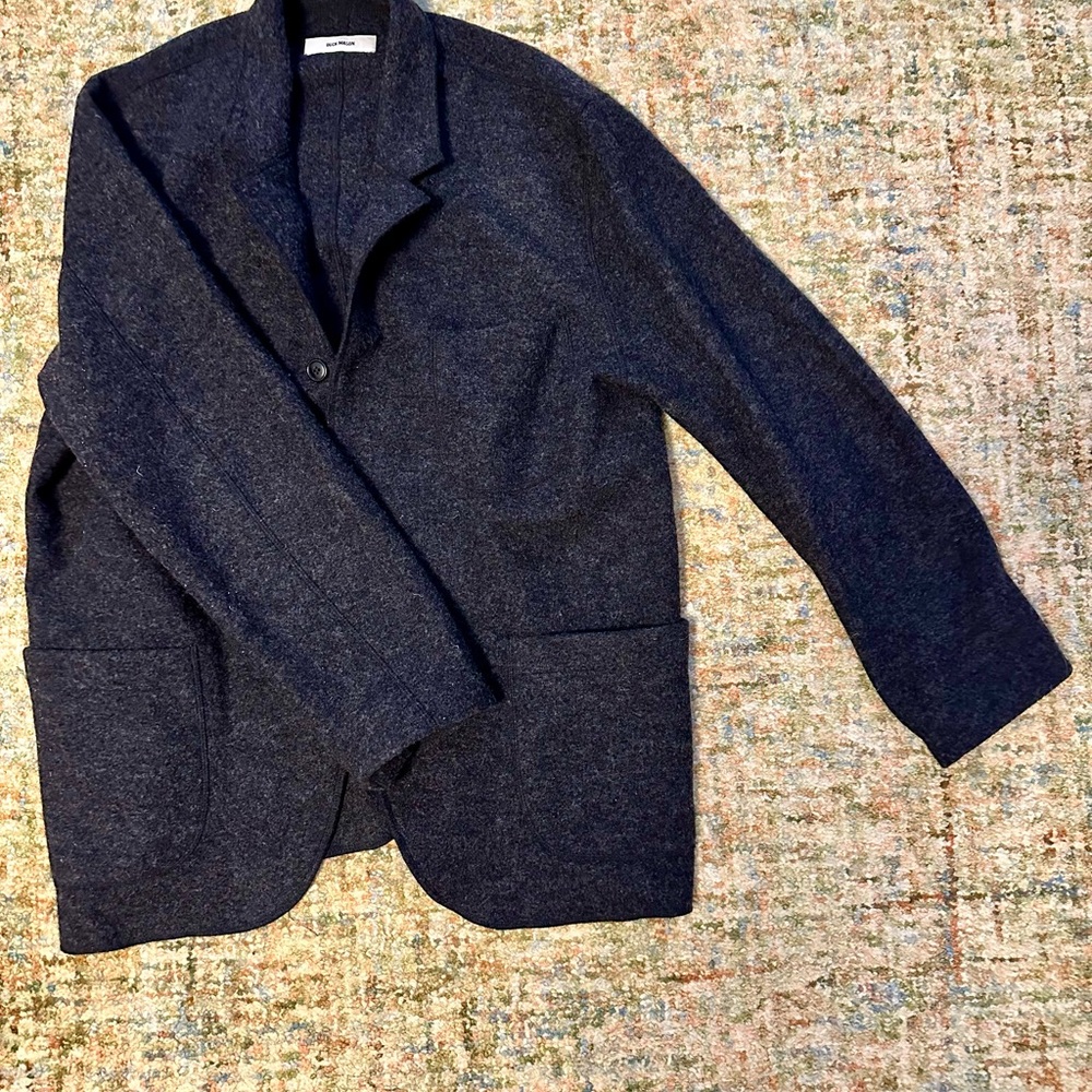 NWOT Buck Mason Felted Chore Coat